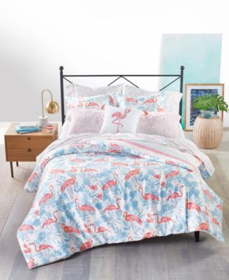 Whim by Martha Stewart Collection Flamingo Lagoon 3-Pc. King Comforter Set