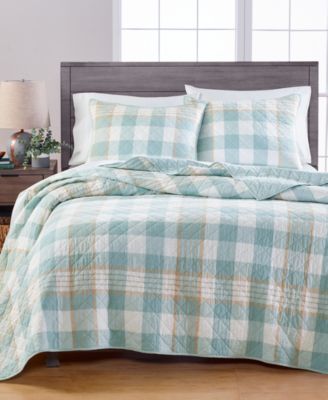 Martha Stewart Collection Buffalo Plaid Yarn Dye King Quilt