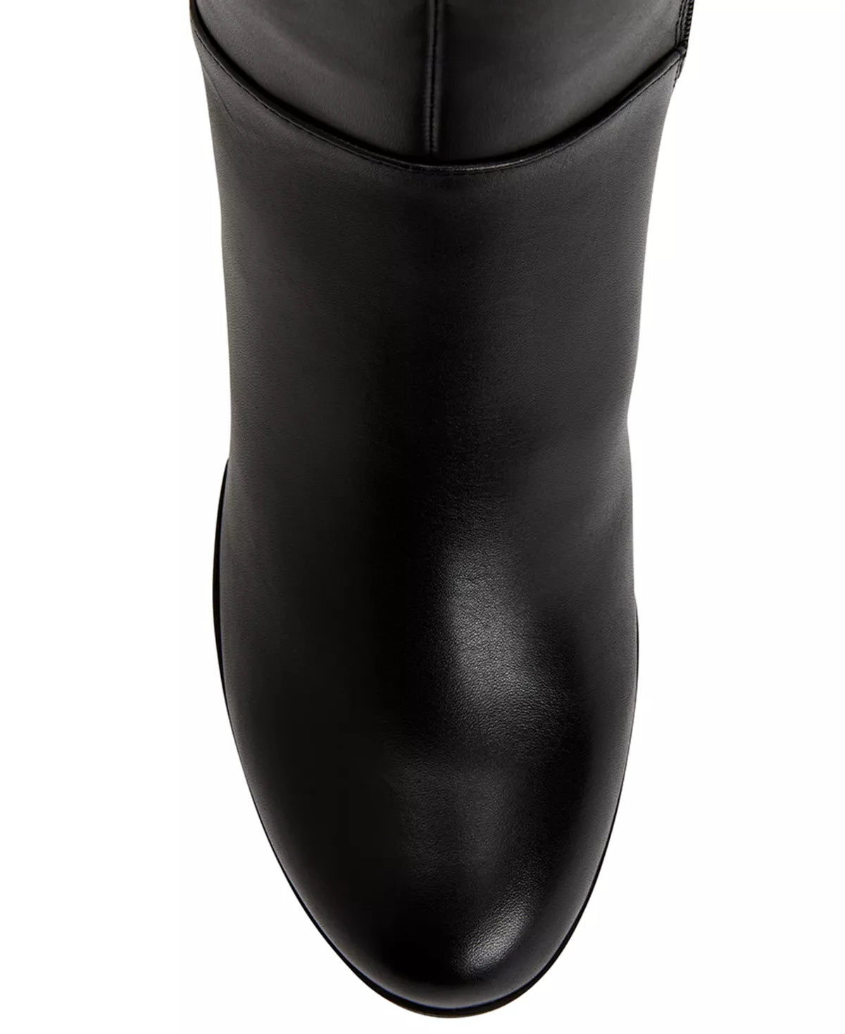 Giani Bernini Adonnys Memory-Foam Wide-Calf Black Leather 7.5M