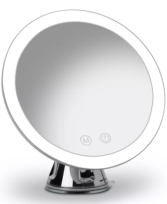 FANCII Lana Rechargeable 10x Magnifying Mirror with 3 Light Settings