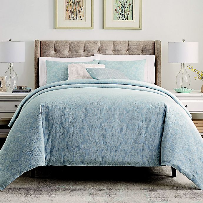 Waterford® Reilly 5-Piece Comforter Set - Cali King - Blue