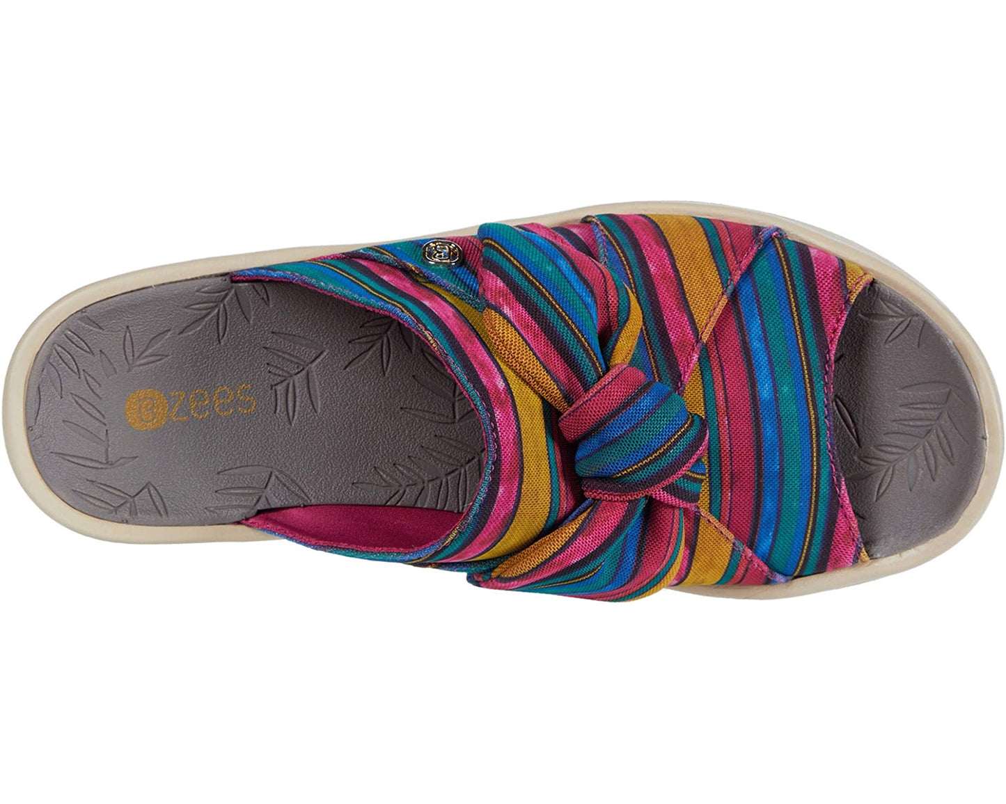 Bzees Smile Washable Slip-on Sandals Raspberry - SIZE 7 M