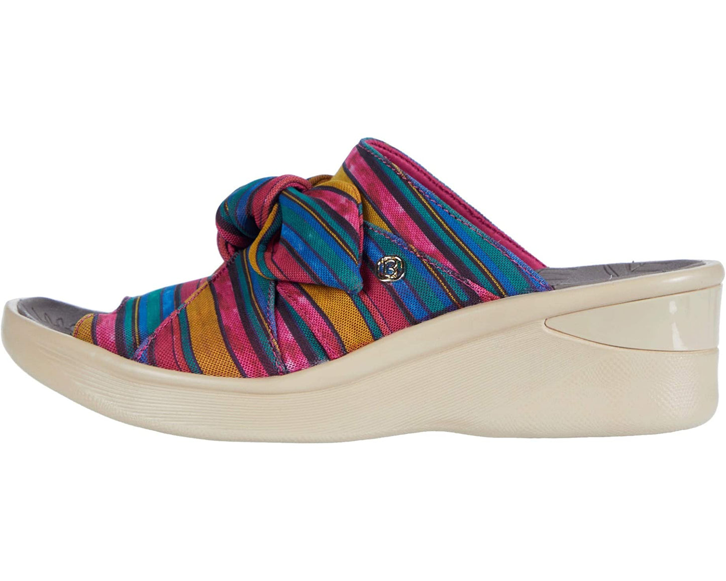 Bzees Smile Washable Slip-on Sandals Raspberry - SIZE 7 M