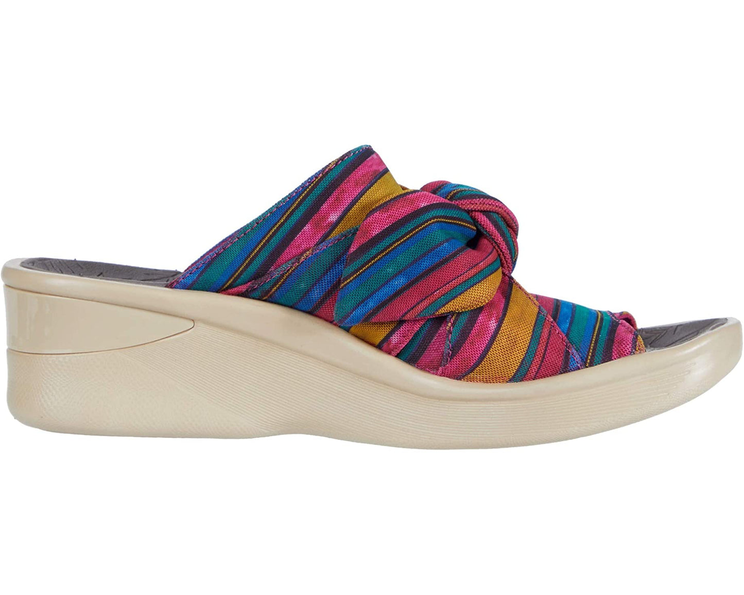 Bzees Smile Washable Slip-on Sandals Raspberry - SIZE 7 M
