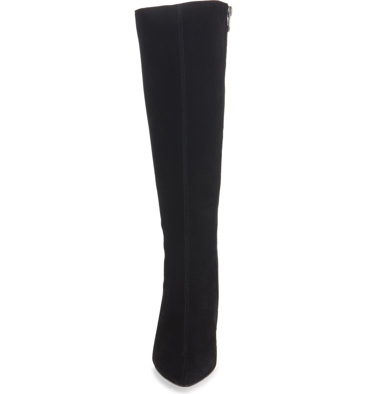 Steve Madden Womens Nieve Block-Heel Boots Black Suede 7.5M