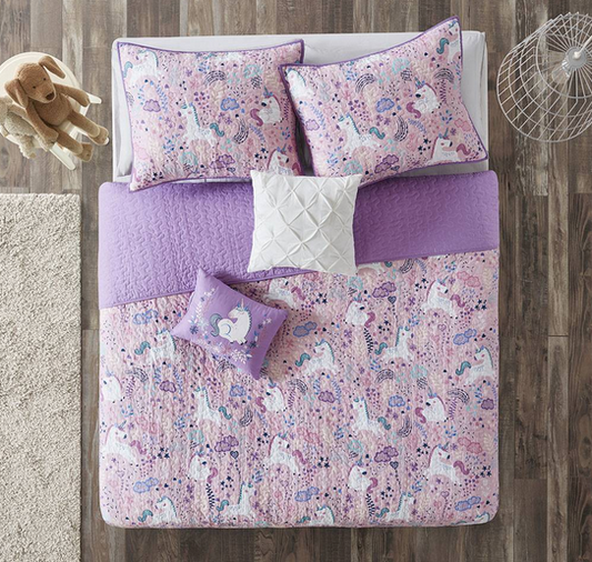 Urban Habitat Kids Lola Twin Cotton Reversible Coverlet Set